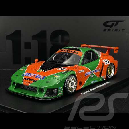 Mazda RX-7 FD3S LB-Works Super Silhouette 2024 Green / Orange 1/18 GT Spirit GT568