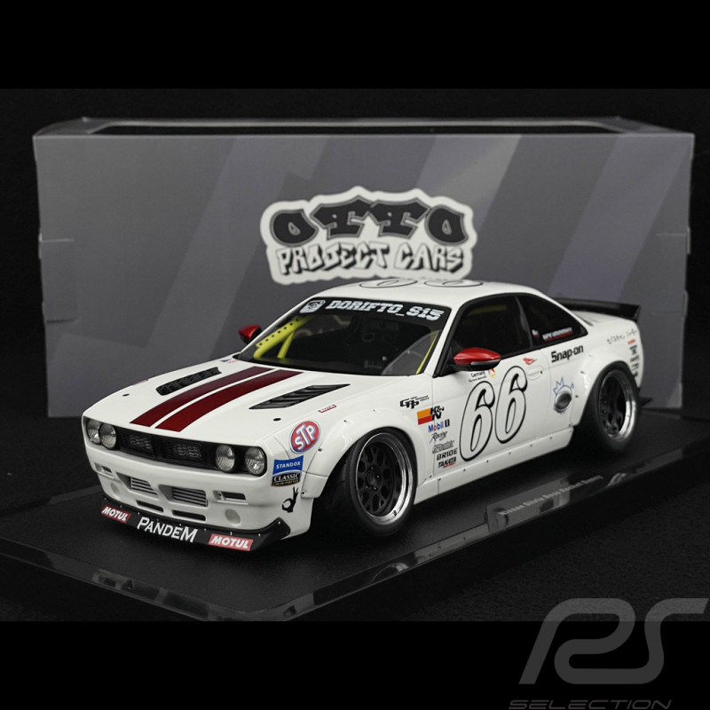 Nissan Silvia S14 Boss Rocket Bunny 2024 White 1/18 Ottomobile OT1240