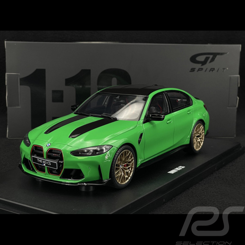 BMW M3 CS 2023 Signalgrün 1/18 GT Spirit GT976