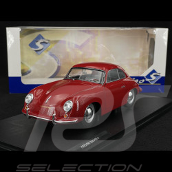 Porsche 356 Pre-A 1953 Rouge 1/18 Solido S1802809