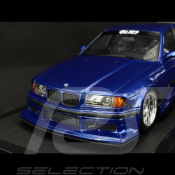 BMW E36 LTO Sedan Turbo Khyzyl Saleem 2023 Bleu Avus 1/18 Ottomobile OT1174
