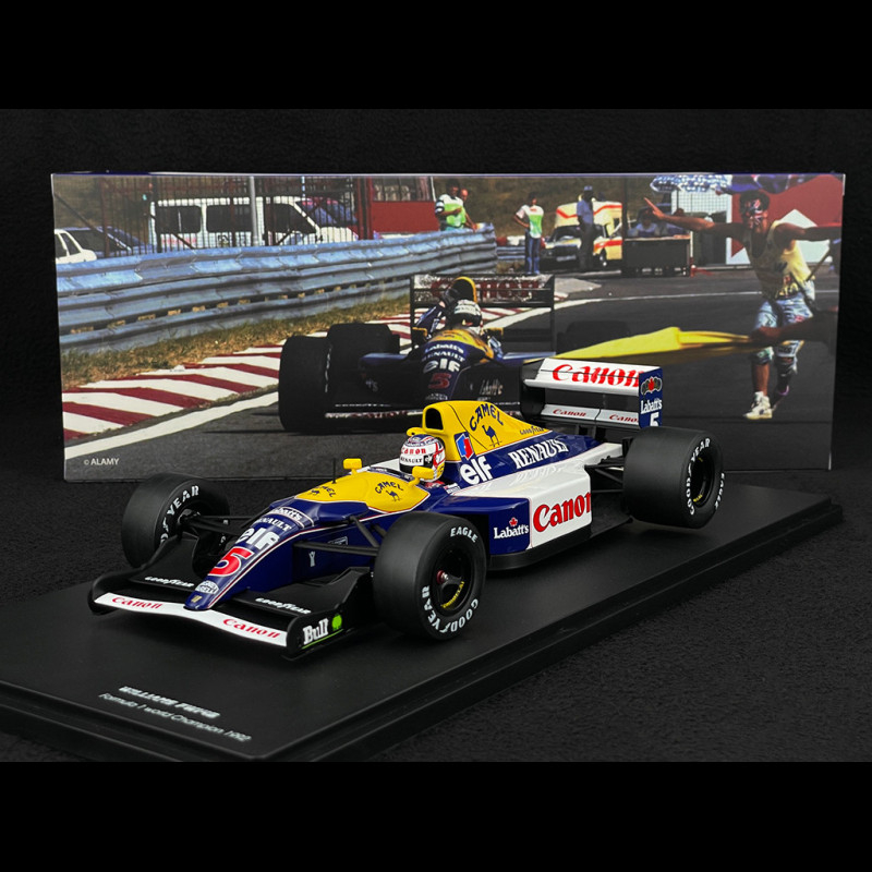 1992 Formula 1 World Championship ／ピンバッジ Nigel Mansell Williams FW14B n° 5 Winner World Championship 1992
