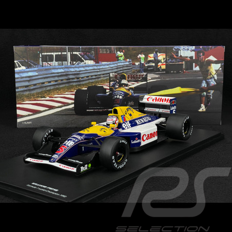 Nigel Mansell Williams FW14B n° 5 Sieger Weltmeisterschaft 1992 F1 1/18 Werk83 W18065001
