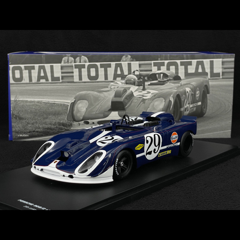 Porsche 908/2 n° 29 9th 24h Le Mans 1970 Camera Car 1/18 Werk83