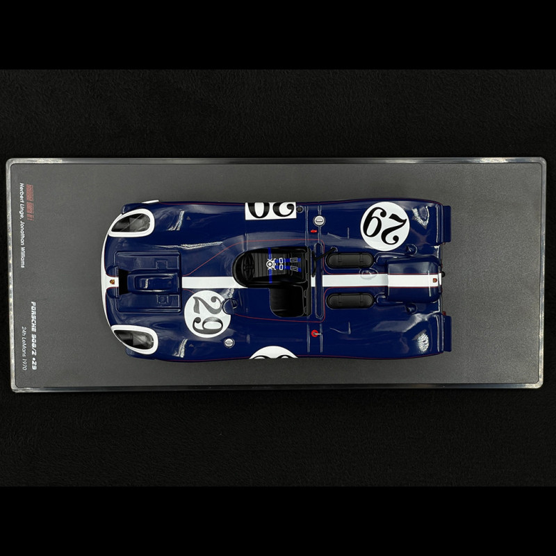 Porsche 908/2 n° 29 9th 24h Le Mans 1970 Camera Car 1/18 Werk83