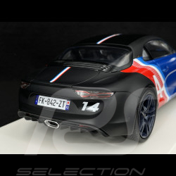 Alpine A110 S Trackside n° 14 2021 Bleu / Rouge / Noir 1/18 Norev 185331