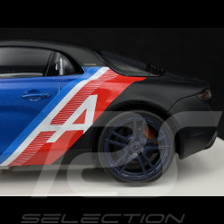 Alpine A110 S Trackside n° 14 2021 Blue / Red / Black 1/18 Norev 185331