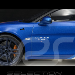 Alpine A110 S Trackside n° 14 2021 Bleu / Rouge / Noir 1/18 Norev 185331