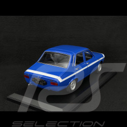 Renault 12 Gordini 1971 Blue de France / White Stripes 1/18 Norev 185248