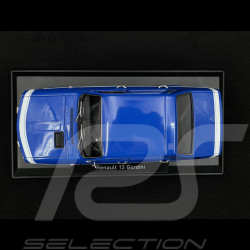 Renault 12 Gordini 1971 Blue de France / White Stripes 1/18 Norev 185248