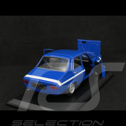 Renault 12 Gordini 1971 Blue de France / White Stripes 1/18 Norev 185248