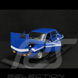Renault 12 Gordini 1971 Blau de Frankreich / Weiße Streifen 1/18 Norev 185248