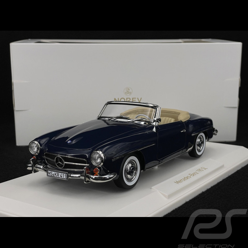 Mercedes-Benz 190 SL 1957 Medium Blue 1/18 Norev 183403