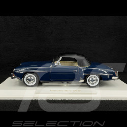 Mercedes-Benz 190 SL 1957 Medium Blue 1/18 Norev 183403