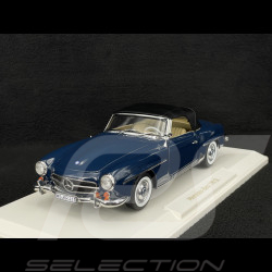 Mercedes-Benz 190 SL 1957 Medium Blue 1/18 Norev 183403