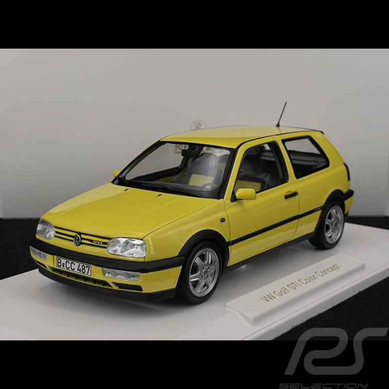 Volkswagen Golf GTI 1994 Color Concept Jaune 1/18 Norev 188507