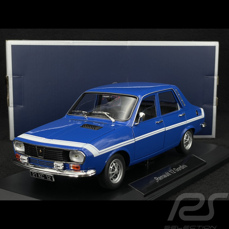 Renault 12 Gordini 1971 French Blue 1/18 Norev 185210