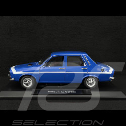 Renault 12 Gordini 1971 French Blue 1/18 Norev 185210
