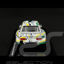 BMW 320i E21 Turbo Gr.5 n° 50 9th 24h Le Mans 1977 Art Car Roy Lichtenstein 1/43 Norev 80425B54CD2