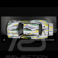 BMW 320i E21 Turbo Gr.5 n° 50 9ème 24h Le Mans 1977 Art Car Roy Lichtenstein 1/43 Norev 80425B54CD2