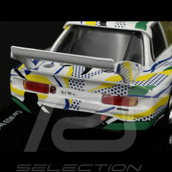 BMW 320i E21 Turbo Gr.5 n° 50 9ème 24h Le Mans 1977 Art Car Roy Lichtenstein 1/43 Norev 80425B54CD2