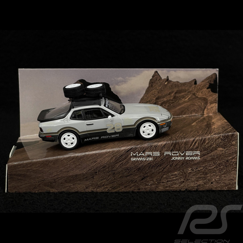Porsche 944 1981 Grams28 Mars Rover Grey 1/64 Tarmac Works T64S-018-G28