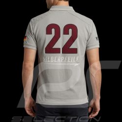 Polo Herrmann 1954 n° 22 Warson gris - homme