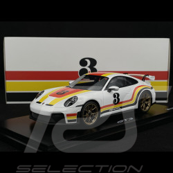 Porsche 911 GT3 Type 992.2 2025 Andial Livery White / Red / Yellow 1/18 Spark WAP02154526GT3