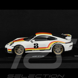 Porsche 911 GT3 Typ 992.2 2025 Andial-Lackierung Weiß / Rot / Gelb 1/18 Spark WAP02154526GT3
