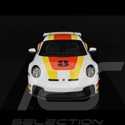 Porsche 911 GT3 Type 992.2 2025 Andial Livery White / Red / Yellow 1/18 Spark WAP02154526GT3