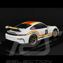 Porsche 911 GT3 Type 992.2 2025 Andial Livery White / Red / Yellow 1/18 Spark WAP02154526GT3