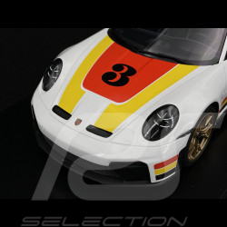 Porsche 911 GT3 Type 992.2 2025 Livrée Andial Blanc / Rouge / Jaune 1/18 Spark WAP02154526GT3