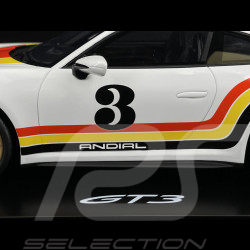 Porsche 911 GT3 Type 992.2 2025 Andial Livery White / Red / Yellow 1/18 Spark WAP02154526GT3
