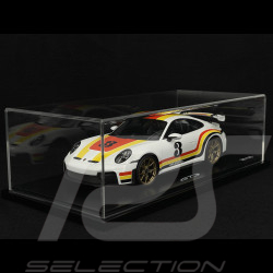 Porsche 911 GT3 Type 992.2 2025 Andial Livery White / Red / Yellow 1/18 Spark WAP02154526GT3