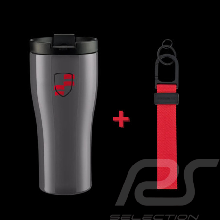 Duo Mug Thermos Porsche et Porte-clés Porsche 911 GT3 S/C