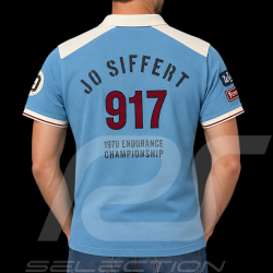 Polo Jo Siffert 917 Bleu Clair - Homme