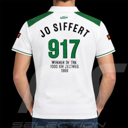 Polo Jo Siffert n° 29 Warson Blanc / Vert 24023 - homme