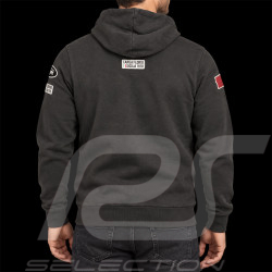 Sweat Jo Siffert à Capuche Targa Florio 1970 Noir Carbone - Homme