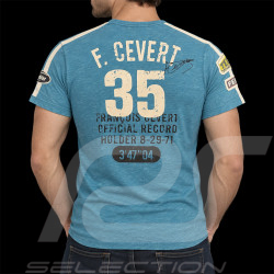 François Cevert T-Shirt n° 35 Ollons-Villars 1971 Blau - Herren