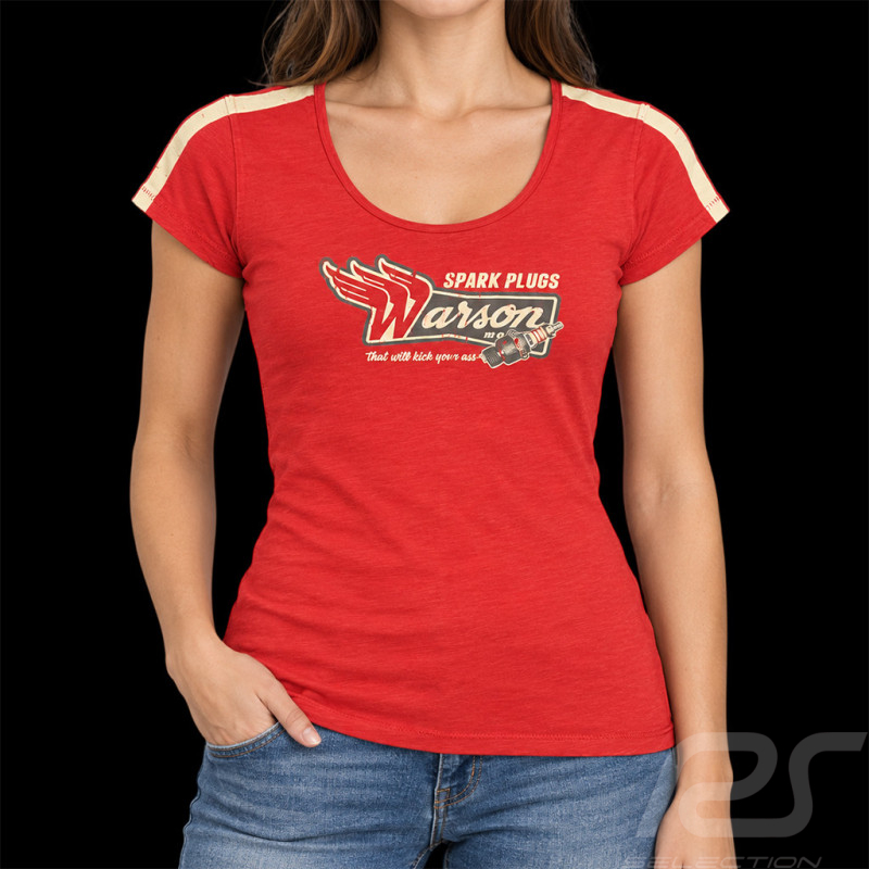 Get Kicks 66 T-Shirt Rot - Damen