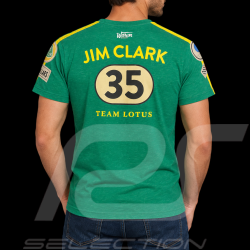 T-Shirt Jim Clark Ollon-Villars 1965 Vert Racing - Homme