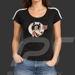 Speed ​​Wolf T-Shirt n° 13 Carbonschwarz - Damen