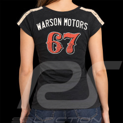 67 Wings T-shirt Vintage design Warson Anthrazitgrau - Damen