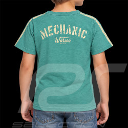 Warson RacingT -shirt Mechanic Birdcage n°53 Grün 16-753 - kinder