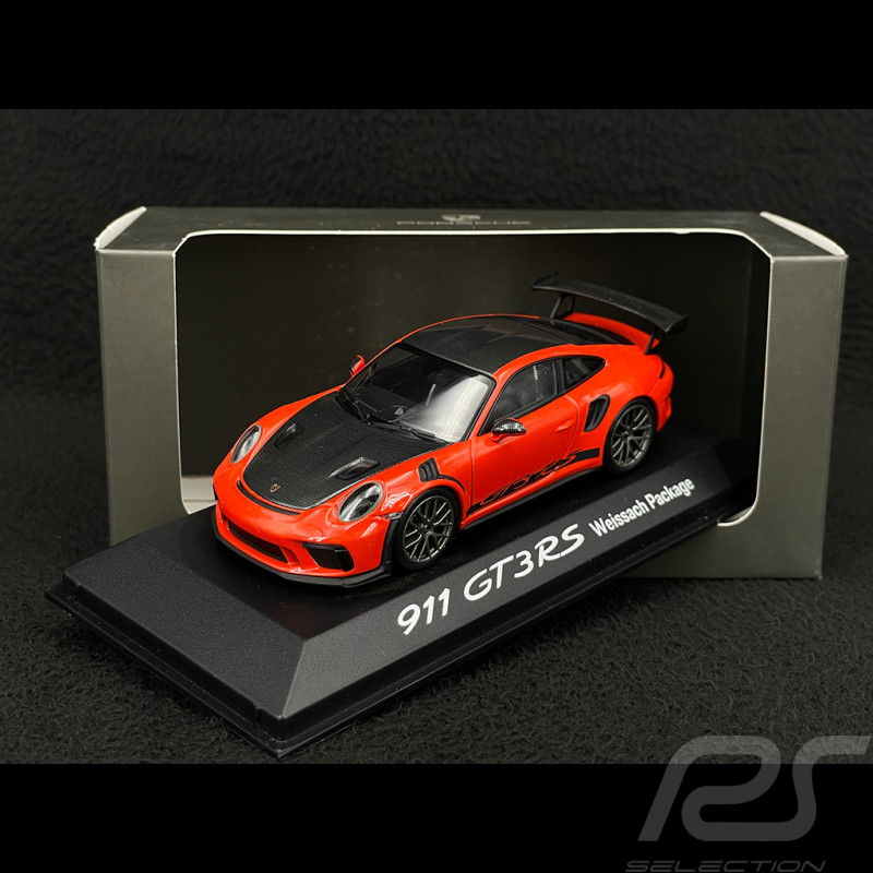 Porsche 911 GT3 RS Typ 991.2 2018 Weissach Package Orange Fusion 1/43 Minichamps WAP0201620J