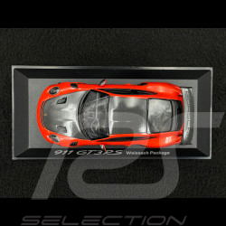 Porsche 911 GT3 RS Typ 991.2 2018 Weissach Package Orange Fusion 1/43 Minichamps WAP0201620J
