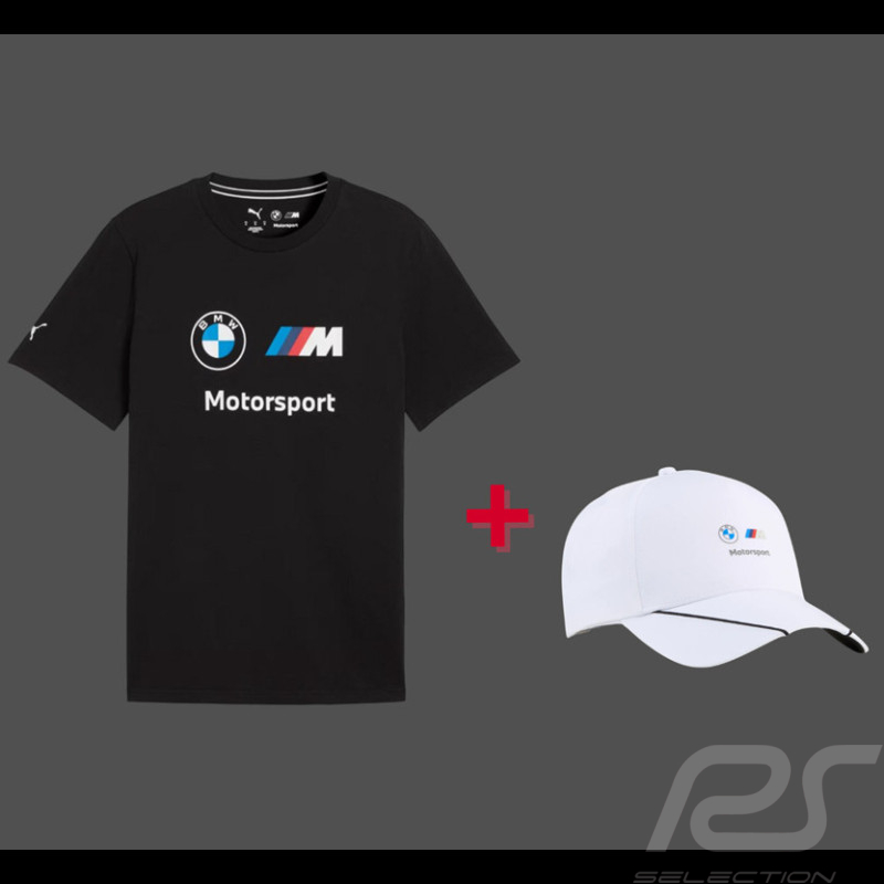 Duo T-shirt BMW et Casquette BMW Motorsport