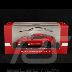 Porsche 911 Carrera 4 GTS Type 991.2 n° 23 Salzburg 2018 British Legends Edition Rouge Indien 1/43 Spark MAP02080026