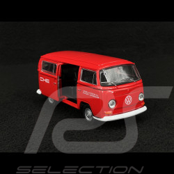 Set Porsche Carrera RS 2.7 1973 et Combi Volkswagen T2 1/38 Welly MAP01023025
