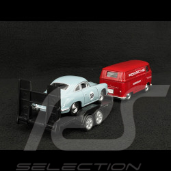 Set Porsche 356 et Combi Volkswagen T1 1/38 Welly MAP01022025